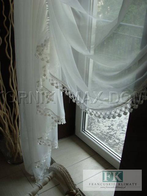 M2 firany BALKONOWE kpl WOAL,GIPIURA ecru,biel M2 firany BALKONOWE kpl WOAL,GIPIURA ecru,biel