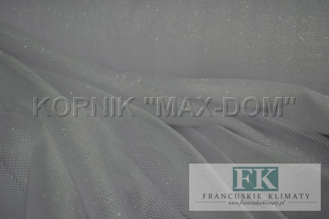 TKANINA MATERIAŁ FIRANA MARKIZETA tiul DIAMENT BIEL 300 cm TKANINA MATERIAŁ FIRANA MARKIZETA tiul DIAMENT BIEL 300 cm