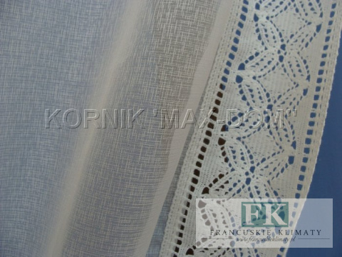 TKANINA METRAŻ materiał batyst , etamina ecru biel wys 320 TKANINA METRAŻ materiał batyst , etamina ecru biel wys 320
