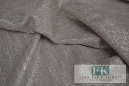 TKANINA Materiał ZASŁONY obrusy GLAMOUR GLANS 280 RÓŻ