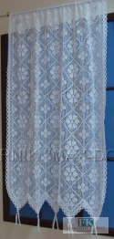 *ZASŁONA gotowa babcine robótki BAWEŁNA 90x150 b