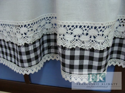 ZAZDROSTKA BAWEŁNA KORONKA 60 cm dużo wzorów kolor