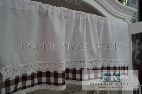 ZAZDROSTKA BAWEŁNA KORONKA 60 cm dużo wzorów kolor