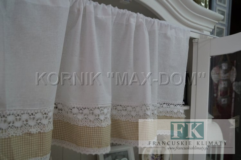 ZAZDROSTKA BAWEŁNA KORONKA 60 cm dużo wzorów kolor