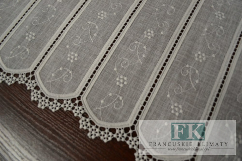 ZAZDROSTKA NATURA WITRAŻ ETAMINA HAFT gipiura 40 c