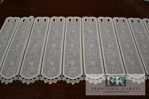 ZAZDROSTKA NATURA WITRAŻ ETAMINA HAFT gipiura 40 c