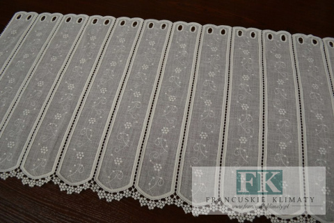 ZAZDROSTKA NATURA WITRAŻ ETAMINA HAFT gipiura 45