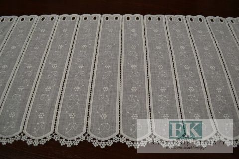 ZAZDROSTKA NATURA WITRAŻ ETAMINA HAFT gipiura 45