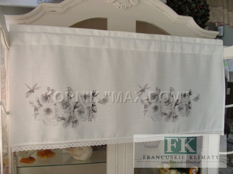 ZAZDROSTKA róża NATURA KORONKA KREM 30 cm metraż