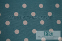 TKANINA *METRAŻ MATERIAŁ PROWANSJA GROSZKI KROPKI 1cm kolo