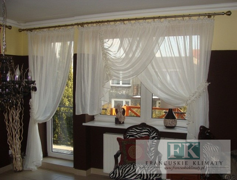 *NEW!! firany BALKONOWE lewa prawa KRESZ biel,ecru