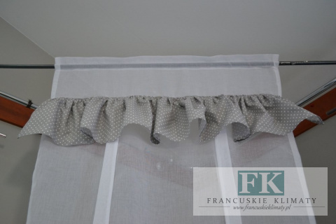 ROLETKA ekran panel firana FALBANKA batyst bawełna ROLETKA ekran panel firana FALBANKA batyst bawełna
