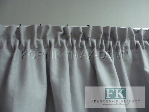 *VINTAGE SHABBY KPL lambrekin boki szarfa koronka