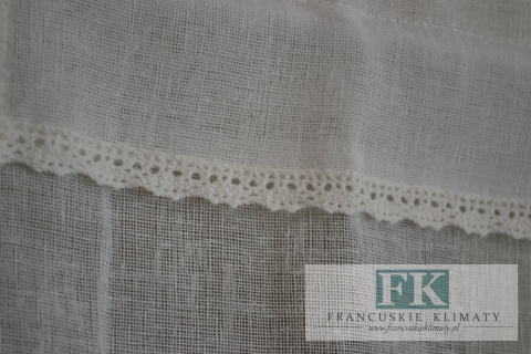 ZAZDROSTKA 30 CM SERCE NATURA LEN PROWANSJA SHABBY CHIC VINTAGE