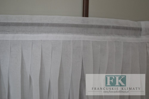 ZAZDROSTKA PLISKI firana prowansja shabby vintage