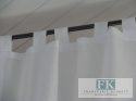 KPL 2 szt zasłonka 80 x 150 cm bawełna koronka LAWENDA haft provanc