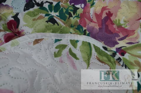 NARZUTA PATCHWORK 220 X 240 CM BAWEŁNA SHABBY , PROWANSJA , VINTAGE