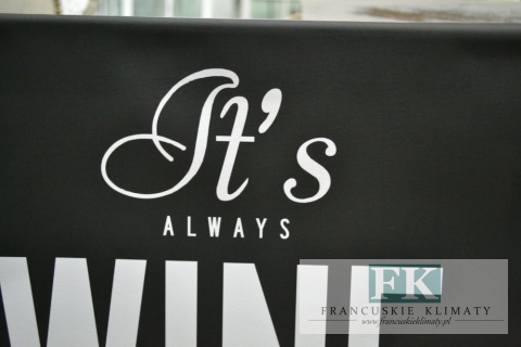 OBRAZ NA PŁÓTNIE 50 X 40 WINE O"CLOCK PROWANSJA SHABBY płótno CUDO