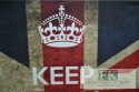 OBRAZ NA PŁÓTNIE 80 X 60 KEEP CALM PROWANSJA SHABBY płótno CUDO