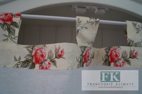 ZAZDROSTKA ZAZDROSKA NA SZELKACH , BAWEŁNA 100% WYS 60 CM , KWIATKI