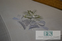 BIEŻNIK SERWETA 85X85 DZWONECZKI SIWE BIEŻNIK SERWETA 85X85 DZWONECZKI SIWE
