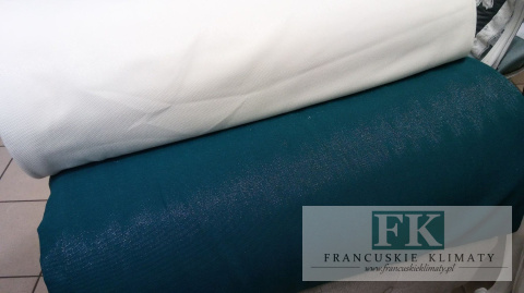 materiał TKANINA ZASŁONY obrusy BŁYSK WYSOKOŚĆ 280 BUTELKOWA ZIELEŃ