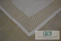 BIEŻNIK BEŻOWO-BIAŁY SERCA 70X140 SHABBY CHIC PROWANSJA FRANCJA