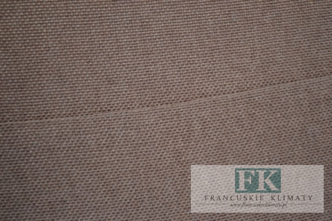 OBRUS JULA BRĄZ 140X250 LEN NATURA SHABBY VINTAGE