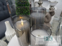 ŚWIECA LED W SZKLE WYS. 12,5 CM RUCHOMY PŁOMIEŃ RUSTIC ŚWIECA LED W SZKLE WYS. 12,5 CM RUCHOMY PŁOMIEŃ RUSTIC