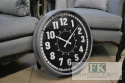 ZEGAR ŚCIENNY FI 49 CM METALOWA RAMA VINTAGE LOFT FRANCJA ZEGAR ŚCIENNY FI 49 CM METALOWA RAMA VINTAGE LOFT FRANCJA