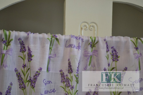 ZAZDROSTKA 60X150 KOLEKCJA LAWENDA SHABBY PROWANSJA FRANCJA