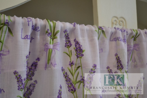 ZAZDROSTKA 60X150 KOLEKCJA LAWENDA SHABBY PROWANSJA FRANCJA