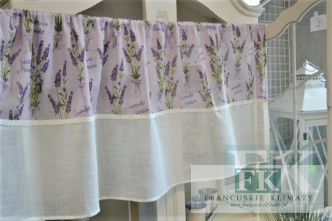 ZAZDROSTKA 60X150 KOLEKCJA LAWENDA SHABBY PROWANSJA FRANCJA