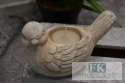 PTAK ŚWIECZNIK figura 12,5 CM PTAK ŚWIECZNIK figura 12,5 CM