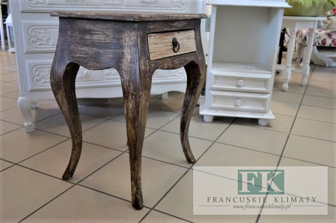 KOMÓDKA LUDWIK shabby drewno FRANCJA nowa KOMÓDKA LUDWIK shabby drewno FRANCJA nowa