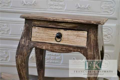 KOMÓDKA LUDWIK shabby drewno FRANCJA nowa KOMÓDKA LUDWIK shabby drewno FRANCJA nowa