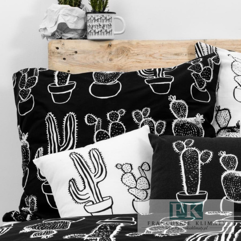 POŚCIEL KAKTUSY 160X200 DWUSTRONNA 100% SATYNA BAWEŁNIANA