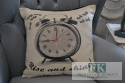 POSZEWKA BUDZIK 45X45 STYL VINTAGE RETRO LOFT