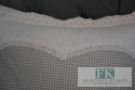 POSZEWKA DEKORACYJNA 45X45 SERCE KRATKA STYL PROWENSALSKI SHABBY CHIC FRANCUSKI