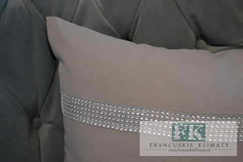 POSZEWKA DEKORACYJNA CYROKINIE 40X40 STYL GLAMOUR HAMPTON