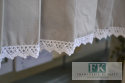 PRZEPIĘKNA ZAZDROSTKA NA SZELKACH WYS 40 CM BAWEŁNA PROWANSJA SHABBY CHIC FRANCJA