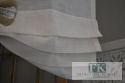 ROLETKA , EKRAN , PANEL BATYST LEN KORONKA SHABBY CHIC PROWANNSJA VINTAGE