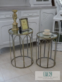 STOLIK 56 cm METALOWY Z LUSTRZANYM BLATEM MAŁY (56CM) W STYLU FRANCUSKIM , SHABBY CHIC , VINTAGE ,PROWANSJA STOLIK 56 cm METALOWY Z LUSTRZANYM BLATEM MAŁY (56CM) W STYLU FRANCUSKIM , SHABBY CHIC , VINTAGE ,PROWANSJA