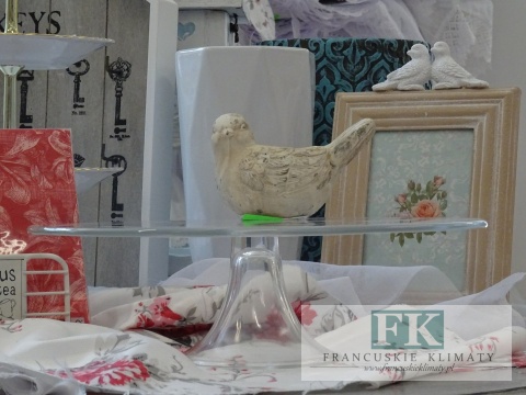 PATERA NA CIASTO 31 CM SZKLANA WYS 9 CM