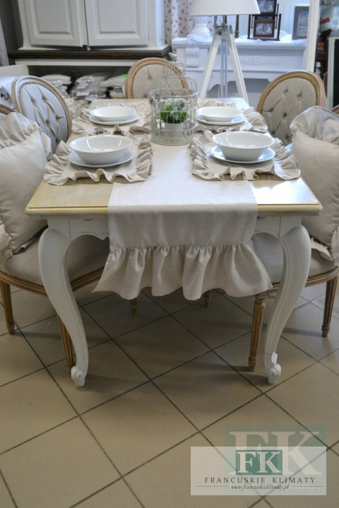 PRZEPIĘKNE PODKŁADKI PODKŁADKA FALBANY 35X45 CM W STYLU FRANCUSKIM ANGIELSKIM SHABBY PROWENSALSKIM PRZEPIĘKNE PODKŁADKI PODKŁADKA FALBANY 35X45 CM W STYLU FRANCUSKIM ANGIELSKIM SHABBY PROWENSALSKIM