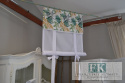 ROLETA ROLETKA PANEL LIŚCIE SZER 80 CM STYL NOWOCZESNY BOHO