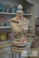 MANEKIN DEKORACYLNY 163 CM SHABBY CHIC, VINTAGE,RETRO