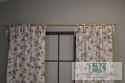 SZYCIE ZASŁONA BOK 250 CM kwiaty styl prowansalski shabby chic