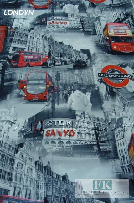 MATERIAŁ TKANINA LOFT , MODERN szer 160 cm LONDYN