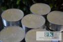 brokatowe TEALIGHT ! KPL. 8 SZT.KREMOWE ŚWIECZKI PODGRZEWACZE TEALIGHTY CANDLE brokatowe TEALIGHT ! KPL. 8 SZT.KREMOWE ŚWIECZKI PODGRZEWACZE TEALIGHTY CANDLE